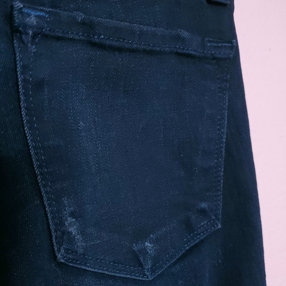 J Brand The Skinny Leg Jeans In Blacklash Distressed - Picture 14 of 16
